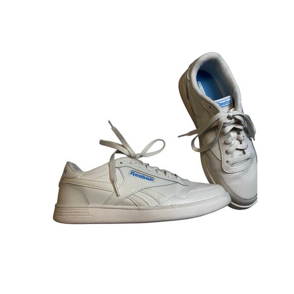 Reebok Shoes - Reebok Tennis Sneakers Cream & Light Blue Like New Women’s Size 9